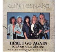 Whitesnake - Here I Go Again (USA Remix) 7" POSTER SLEEVE