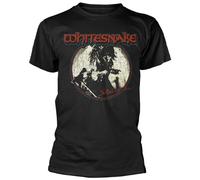 Whitesnake 'Slide' (Nero) T-Shirt - NUOVO E UFFICIALE