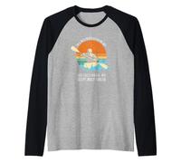 Whitewater Kayak Ragazzo Come Un Ragazzo Normale Tranne Molto più Fresco Maglia con Maniche Raglan