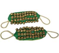 Whitewhale Handmade indiano classico Ghungroo danza Bharatnatyam accessori, Kuchipudi, Odissi Ghungru per Dancer, piedi (40 campane + 40 campane) 12. Number 40 + 40 bells