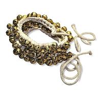 Whitewhale Handmade indiano classico Ghungroo danza Bharatnatyam accessori, Kuchipudi, Odissi Ghungru per Dancer, piedi (25 campane + 25 campane) 16. Number 100+100 bells