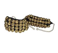 Whitewhale Handmade indiano classico Ghungroo danza Bharatnatyam accessori, Kuchipudi, Odissi Ghungru per Dancer, piedi (40 campane + 40 campane) 12. Number 40 + 40 bells