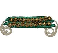 Whitewhale Handmade indiano classico Ghungroo danza Bharatnatyam accessori, Kuchipudi, Odissi Ghungru per Dancer, piedi (40 campane + 40 campane) 12. Number 10 + 10 bells