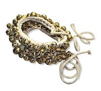 Whitewhale Handmade indiano classico Ghungroo danza Bharatnatyam accessori, Kuchipudi, Odissi Ghungru per piede del ballerino campane campanelle (100 + 100)