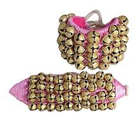 Whitewhale Handmade indiano classico Ghungroo danza Bharatnatyam accessori, Kuchipudi, Odissi Ghungru per Dancer, piedi (40 campane + 40 campane) 16. Number 40 + 40 bells