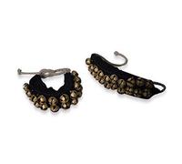 Whitewhale Handmade indiano classico Ghungroo danza Bharatnatyam accessori, Kuchipudi, Odissi Ghungru per Dancer, piedi (40 campane + 40 campane) 18. Number 20 + 20 bells