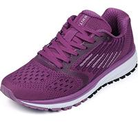WHITIN Scarpe da Ginnastica Donna Basse Moda Sneakers Trekking Running Traspirante Frau Fitness Sport Scarpe da Jogging Viola 38