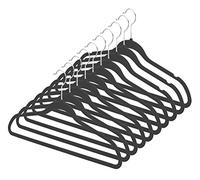 Whitmor 6478 - 6841 - 10-BGE Spacemaker Suit Hangers S/10-beige Black