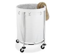 Whitmor 6894-3499-BB - Cesto portabiancheria rotondo commerciale