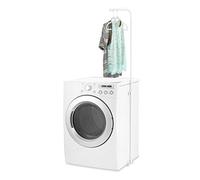 Whitmor Bastone per lavanderia, in acciaio al carbonio, bianco, 10. 375 "L x 6" W x 72" H