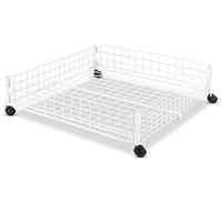 Whitmor Carrello sottobosco filo bianco