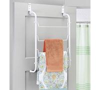 Whitmor - Portasciugamani da porta, misura media, colore: Bianco