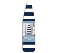 Whitmor Standard Ironing Board Cover & Pad, Navy Stripe