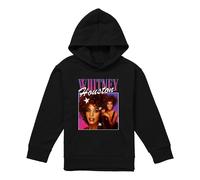 Whitney Houston She's A Star Felpa con Cappuccio Da indossare Bambini (TV25053)