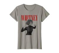 Whitney Houston Wanna Dance Maglietta, Donna, Ardesia, 3XL