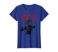 Whitney Houston Wanna Dance Maglietta, Donna, Blu Reale, 3XL