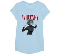Whitney Houston Wanna Dance Maglietta, Ragazze, Celeste, M