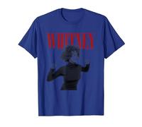 Whitney Houston Wanna Dance Maglietta, Uomo, Blu Reale, M