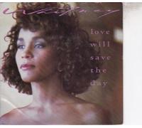 Whitney Houston - Whitney Houston Love Will Save The Day UK 45 7" single +Picture Sleeve