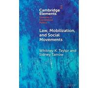 Whitney K. Taylor Sidney T Law, Mobilization, and Social Move (Copertina rigida)