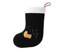 WHJDPP Alpaca nel cielo stellato stampa calze decorative natalizie per decorare uffici, alberi di Natale