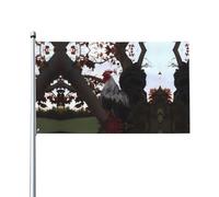 WHJDPP BackYard - Bandiere decorative per esterni, con stampa di polli, 9 x 1,5 m, in poliestere di alta qualità, per cortile, patio e decorazioni natalizie