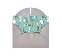 WHJDPP Biglietto di auguri grigio con stampa da barbiere, 10,2 x 15,2 cm, per Natale, compleanni dei bambini, San Valentino, anniversari di matrimonio e inviti per feste