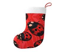 WHJDPP Calzini decorativi natalizi stampati con la bellezza dello scarabeo, aggiungono allegria festiva ad Halloween, Natale