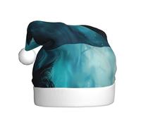 WHJDPP Cat With Sword Picture Christmas Hat for Adult for Christmas, Halloween, Capodanno, saldi, promozioni