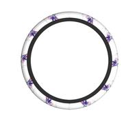 WHJDPP Coprivolante colorato con libellule stampate, in neoprene resistente per una migliore presa e protezione, misura universale per auto, camion, SUV e ATV, facile installazione e lavabile