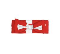 WHJDPP Fascia per capelli con stampa bandiera svizzera, morbida ed elastica, accessorio per neonati per servizi fotografici e baby shower