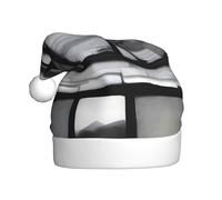 WHJDPP Frammenti di memoria persa Immagine Cappello di Natale per adulti Adatto per Halloween, Natale e Capodanno usura