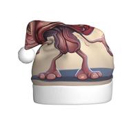 WHJDPP Human Brain Prints, cappello natalizio per adulti, morbido e soffice, ideale per un uso a lungo termine