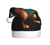 WHJDPP Lo scoiattolo che dirige il circo Immagine Cappello di Natale per Adulti per Natale, Halloween, Capodanno, saldi, promozioni