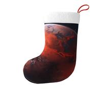 WHJDPP Mars Planet - Calzini decorativi natalizi stampati per aggiungere allegria festiva ad Halloween, Natale