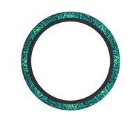 WHJDPP Pelle per ruote di qualità, con stampa di alghe marine, impugnatura in neoprene resistente per auto, camion e SUV