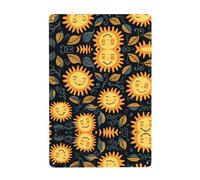 WHJDPP Pittura decorativa in latta stampata di bell'aspetto ciao sole 20,3 x 30,5 cm realizzata in banda stagnata, resistente all'usura e durevole