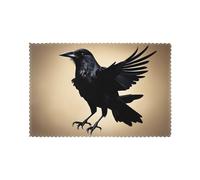 WHJDPP Set di 6 tovagliette per tavolo da pranzo, lavabili, resistenti al calore e alle pieghe, per decorazioni per la casa