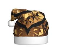 WHJDPP Un caleidoscopio astratto Immagine Cappello di Natale per adulti Adatto per Halloween, Natale e Capodanno indossare