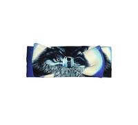 WHJDPP Wolf Under Moon - Fascia per capelli con fiocco, morbida ed elastica, per servizi fotografici e baby shower