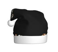 WHJSHOP Amici che leggono il giornale Modello Cappelli di Natale della peluche degli uomini e delle donne, cappelli di festa di festa di Capodanno adulti