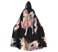 WHJSHOP Beauty in the dark - Mantello con cappuccio per Halloween, per adulti, senza cerniera, comodo e durevole per giochi di ruolo