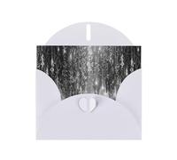 WHJSHOP Biglietto di auguri con stampa di simboli incantesimi, carta perlescente di alta qualità, effetto perlato su entrambi i lati, busta di carta perlata con fibbia d'amore