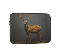 WHJSHOP Butterfly on a sika - Custodia per computer portatile, antiurto, portatile, per uomini e donne, viaggi d'affari, scuola e ufficio
