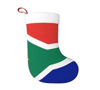 WHJSHOP Calze decorative natalizie con bandiera del Sudafrica per decorare Halloween, Natale e Capodanno