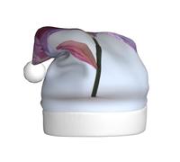 WHJSHOP Cappello di Natale con stampa di fiori origami per adulti per uomini e donne abbigliamento fascia per occasioni festive