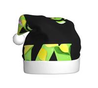 WHJSHOP Cappello di Natale con stampa di ninfee con lettere fresche per adulti per uomini e donne fascia per le occasioni festive