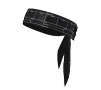 WHJSHOP Classic Movie Clapboard - Foulard double face con stampa nera, asciugatura rapida, traspirante, per donne, ragazze e uomini