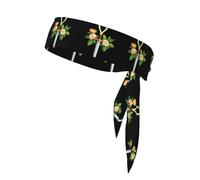 WHJSHOP Cobra Sword Flower Printing Foulard sportivo, assorbe il sudore e traspirante, fascia movimento, fazzoletto su entrambi i lati