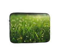 WHJSHOP Dew on the Grass Prints, custodia portatile antiurto per computer portatile, per uomini e donne, viaggi d'affari e uso quotidiano in ufficio